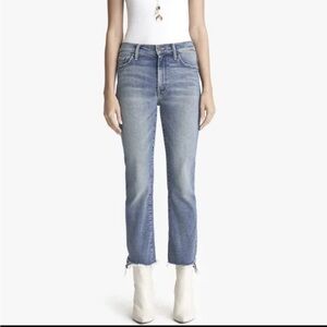 MOTHER Women's Jeans The Insider Crop Step Fray